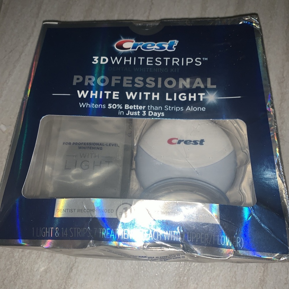 Crest 3D white strip